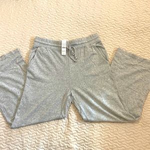 J.Crew size Small (fits like medium) Magic Rinse Wide Leg Sweatpants NEW